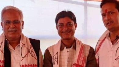 गुवाहाटी में चुनाव प्रचार के दौरान कांग्रेस नेता रूपेश ठाकुर का निधन