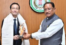 सीएम साय से जापान दूतावास के मंत्री नोरिआकि ने की मुलाकात