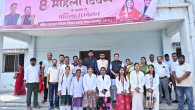 नारी शक्ति का सम्मान: बसना में विधायक डॉ. संपत अग्रवाल ने अंतर्राष्ट्रीय महिला दिवस पर महिलाओं का किया सम्मान