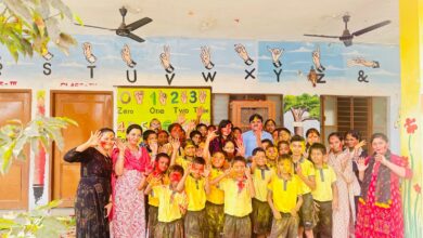 विशेष बच्चों के साथ समाजसेवी अंकिता वर्मा ने मनाया प्री-होली मिलन समारोह