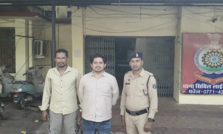 बटनदार चाकू के साथ आदतन अपराधी बादल बेहरा गिरफ्तार।