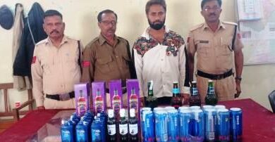 अवैध शराब पर आबकारी विभाग की कार्रवाई, अंतरराज्यीय लेवल की मदिरा जप्त