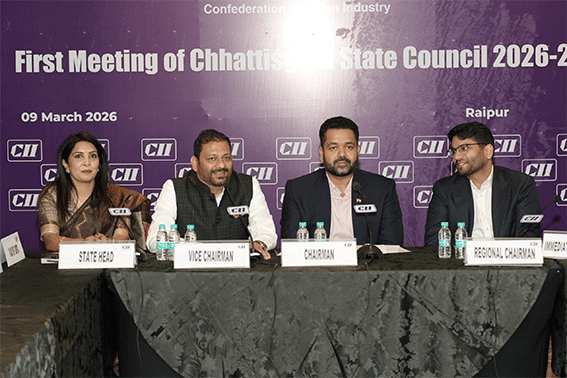 सीआईआई छत्तीसगढ़ का नया नेतृत्व तैयार, बजरंग गोयल को जिम्मेदारी