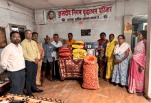 कुलदीप निगम वृद्धाश्रम में पंजाब नेशनल बैंक द्वारा अन्नदान* 