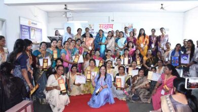 रायपुर में महिला सम्मान समारोह सम्पन्न 101 महिला का हहआ सम्मान