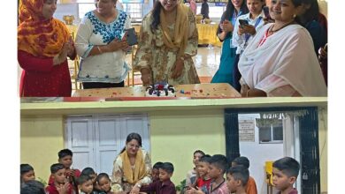 एस सलमा ने मनाया बाल आश्रम में अपना जन्मदिवस रायपुर प्रेस क्लब में काटा केक वरिष्ठों ने दी बधाई