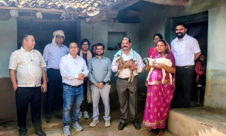 बिहान योजना का कमाल: मजदूरी करने वाली उद कुंवर बकरी पालन से बनीं ‘लखपति’, कलेक्टर डॉ. संतोष कुमार देवागन ने थपथपाई पीठ