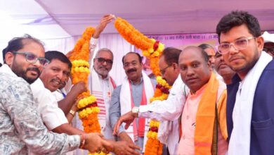 उप मुख्यमंत्री  अरुण साव प्रथम तेलीन सत्ती माता महोत्सव में हुए शामिल