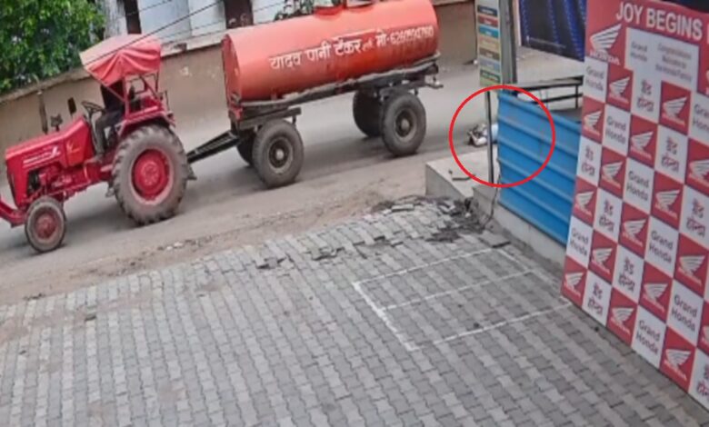 रायपुर में स्कूल जा रहे बच्चे को पानी टैंकर ने कुचला