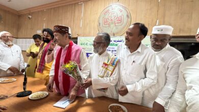 राष्ट्रीय स्वयंसेवक संघ के राष्ट्रीय कार्यकारिणी सदस्य इंद्रेश कुमार जी का रायपुर में सम्मान