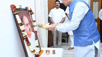 डॉ. श्यामा प्रसाद मुखर्जी भारत की एकता, अखंडता और राष्ट्रीय स्वाभिमान के सशक्त प्रहरी – मुख्यमंत्री  साय