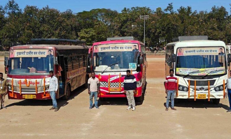 मुख्यमंत्री ग्रामीण बस योजना से जशपुर के गांवों में बढ़ी गतिशीलता मुख्यमंत्री ग्रामीण बस योजना से जशपुर के गांवों में बढ़ी गतिशीलता