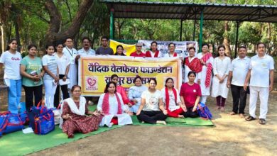 अंतरराष्ट्रीय योग दिवस पर स्टार वैदिक वेलफेयर फाउण्डेशन ने मनाया योग दिवस