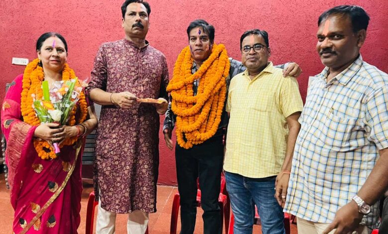 मीडिया सिटी रायपुर में बड़ा बदलाव: सुनील नामदेव बने नए अध्यक्ष, सुनीता सिंह उपाध्यक्ष मीडिया सिटी रायपुर में बड़ा बदलाव: सुनील नामदेव बने नए अध्यक्ष, सुनीता सिंह उपाध्यक्ष