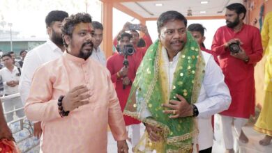 मां मातंगी दिव्य धाम पहुंचे कैबिनेट मंत्री केदार कश्यप, की पूजा-अर्चना
