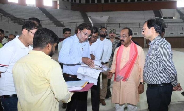 बहतराई खेल प्रशिक्षण केन्द्र में निर्माण और मरम्मत के कार्यों में देरी पर भड़के उप मुख्यमंत्री अरुण साव बहतराई खेल प्रशिक्षण केन्द्र में निर्माण और मरम्मत के कार्यों में देरी पर भड़के उप मुख्यमंत्री अरुण साव