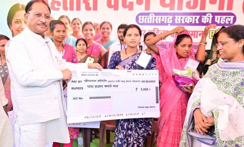 ’महिला सशक्तिकरण और मातृ-शिशु कल्याण योजनाओं से बदल रही जिंदगी: मुख्यमंत्री श्री विष्णुदेव साय’ ’महिला सशक्तिकरण और मातृ-शिशु कल्याण योजनाओं से बदल रही जिंदगी: मुख्यमंत्री श्री विष्णुदेव साय’