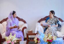 केंद्रीय महिला एवं बाल विकास मंत्री श्रीमती अन्नपूर्णा देवी से महिला एवं बाल विकास मंत्री  लक्ष्मी राजवाड़े ने की सौजन्य भेंट