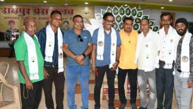 विश्व खेल पत्रकार दिवस पर रायपुर प्रेस क्लब में खेल पत्रकारों का आत्मीय मिलन एवं सम्मान समारोह