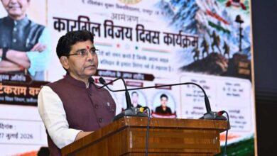 ​कारगिल के वीरों का बलिदान देश की भावी पीढ़ियों के लिए सदैव प्रेरणापुंज रहेगा: उच्च शिक्षा मंत्री टंक राम वर्मा