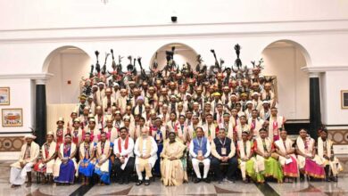 राष्ट्रपति भवन के विशेष अतिथि बने बस्तर के मांझी-चालकी : बस्तर पंडुम-2026 के विजेताओं और जनजातीय प्रतिनिधियों का हुआ विशेष सम्मान
