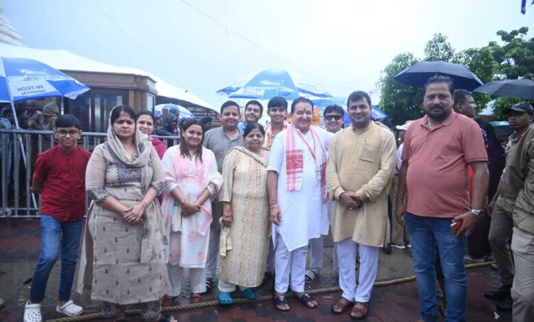 पुरी रथयात्रा में सपरिवार शामिल हुए विधायक डॉ. संपत अग्रवाल, छत्तीसगढ़ की खुशहाली के लिए मांगा आशीर्वाद पुरी रथयात्रा में सपरिवार शामिल हुए विधायक डॉ. संपत अग्रवाल, छत्तीसगढ़ की खुशहाली के लिए मांगा आशीर्वाद