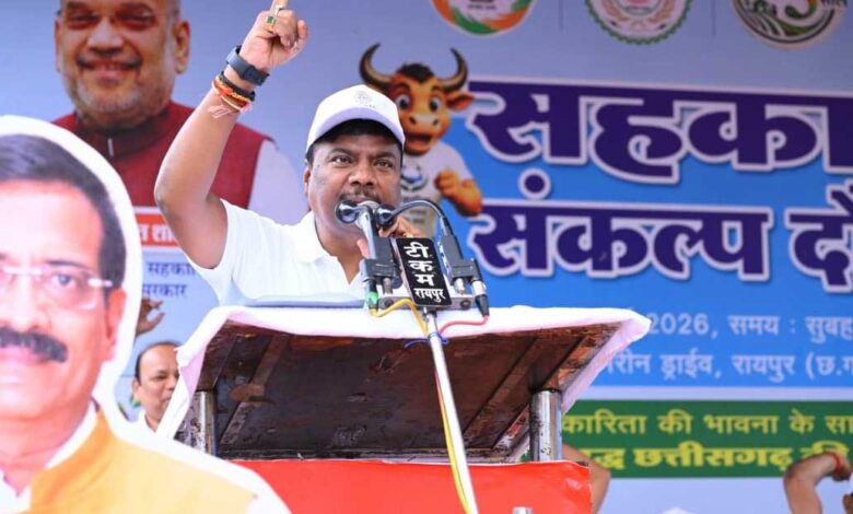 सहकारिता एक नारा नहीं, बल्कि जन-आंदोलन है : मंत्री केदार कश्यप सहकारिता एक नारा नहीं, बल्कि जन-आंदोलन है : मंत्री केदार कश्यप