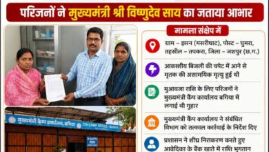 मुख्यमंत्री कैंप कार्यालय बगिया की त्वरित पहल से आकाशीय बिजली से मृतक की पत्नी को मिली 4 लाख रुपये की मुआवजा सहायता