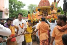 कोटा और गुढ़ियारी की जगन्नाथ रथयात्रा में उमड़ा आस्था का सैलाब