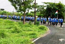 खेलो इंडिया स्टेट सेंटर ऑफ एक्सीलेंस में गूंजा देशभक्ति का जज्बा, निकली तिरंगा यात्रा खेलो इंडिया स्टेट सेंटर ऑफ एक्सीलेंस में गूंजा देशभक्ति का जज्बा, निकली तिरंगा यात्रा