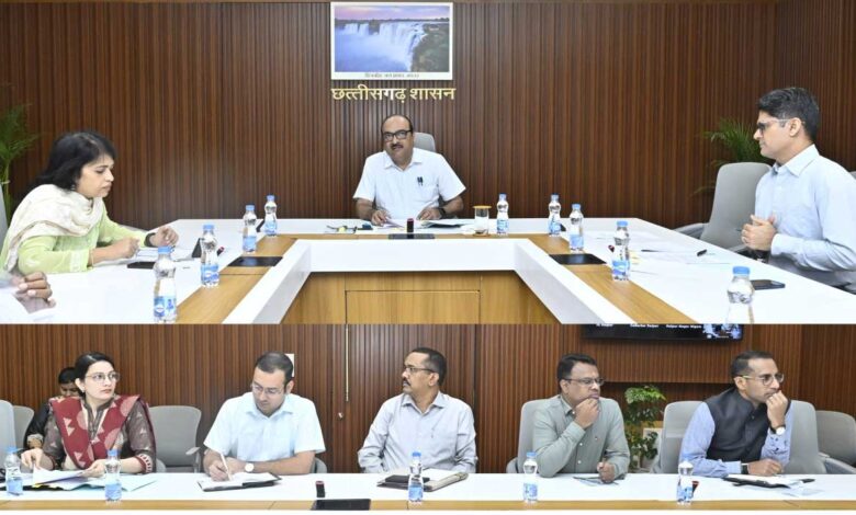 उपराष्ट्रपति के 2 सितंबर को प्रस्तावित छत्तीसगढ़ प्रवास की तैयारियों की मुख्य सचिव ने की समीक्षा उपराष्ट्रपति के 2 सितंबर को प्रस्तावित छत्तीसगढ़ प्रवास की तैयारियों की मुख्य सचिव ने की समीक्षा