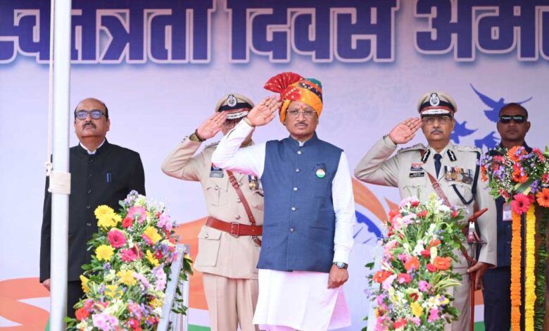 नक्सलवाद से मुक्त छत्तीसगढ़ अब शांति, विकास और समृद्धि की नई यात्रा पर : मुख्यमंत्री विष्णु देव साय नक्सलवाद से मुक्त छत्तीसगढ़ अब शांति, विकास और समृद्धि की नई यात्रा पर : मुख्यमंत्री विष्णु देव साय