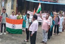 ​जांजगीर के टीसीएल कॉलेज में गूँजे देशभक्ति के नारे