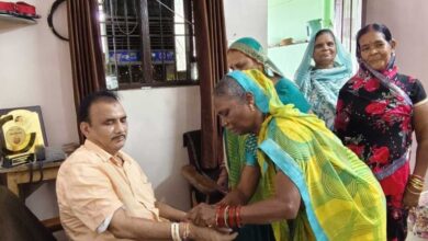 रक्षाबंधन : अवाम ए हिन्द कार्यालय में राखी का उत्सव, मोहम्मद सज्जाद खान ने दिया बहनों की रक्षा का वचन