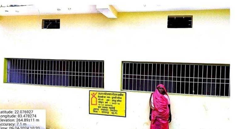 मुख्यमंत्री विष्णु देव साय की सरकार में जरूरतमंदों के पक्के घर का सपना हो रहा साकार