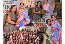 आर एस एस ने मनाया हर्ष उल्लास से हरेली तीज स्वतंत्रता दिवस