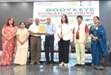 देहदान व नेत्रदान की घोषणा करने वाले 101 दानदाताओं का हुआ सम्मान..