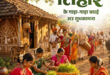 लोकपर्व भोजली तिहार पर वित्त मंत्री श्री ओपी चौधरी ने प्रदेशवासियों को दी गाड़ा-गाड़ा बधाई