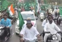 भारी बारिश के बीच निकली हुसैनी सेना की बाइक रैली, सर्व समाज प्रमुखों ने दिखाई हरी झंडी