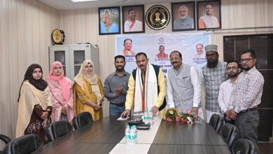 मंत्री मान. श्याम बिहारी जायसवाल ने किया हज कमेटी की वेबसाइट का शुभारंभ