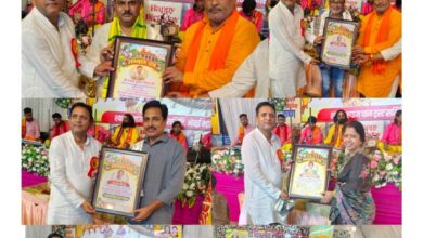 कृष्ण प्रकटोत्सव पर प्रदेशभर के वरिष्ठ पत्रकार सम्मानित