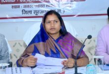 मंत्री लक्ष्मी राजवाड़े ने सूरजपुर और भैयाथान में विकासखंड स्तरीय समीक्षा बैठकों में योजनाओं की प्रगति की समीक्षा की मंत्री लक्ष्मी राजवाड़े ने सूरजपुर और भैयाथान में विकासखंड स्तरीय समीक्षा बैठकों में योजनाओं की प्रगति की समीक्षा की