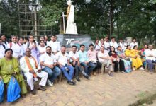 सेवा संकल्प अभियान के तहत नुक्कड़ नाटक और रंगोली से विद्यार्थियों ने दिया जागरूकता एवं राष्ट्र निर्माण का संदेश
