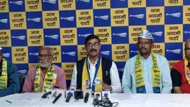 अच्छी सड़क और किसानों की हित की मांग करने पर जेल, प्रदेश में जंगलराज -आम आदमी पार्टी