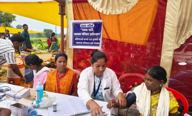 सेवा संकल्प में गंगालूर तक पहुंची स्वास्थ्य सेवाओं की पूरी श्रृंखला