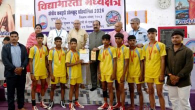 अनुशासन, आत्मविश्वास और ऊर्जा के साथ लक्ष्य की ओर बढ़ने की प्रेरणा देता है खेल – उप अरुण साव