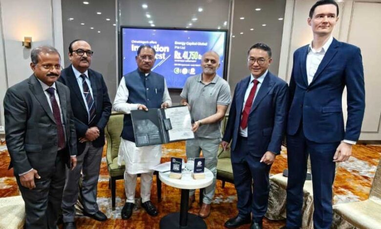 सिंगापुर की एनर्जी कैपिटल ग्लोबल छत्तीसगढ़ में एआई-रेडी डेटा सेंटर कैंपस में करेगी ₹41,750 करोड़ का निवेश सिंगापुर की एनर्जी कैपिटल ग्लोबल छत्तीसगढ़ में एआई-रेडी डेटा सेंटर कैंपस में करेगी ₹41,750 करोड़ का निवेश