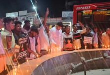मासूम को श्रद्धांजलि देकर न्याय की मांग, कटघोरा में आरोपी के खिलाफ लोगों का आक्रोश