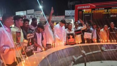 मासूम को श्रद्धांजलि देकर न्याय की मांग, कटघोरा में आरोपी के खिलाफ लोगों का आक्रोश