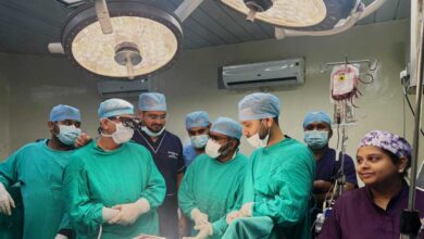 अम्बेडकर अस्पताल के कैंसर सर्जरी विभाग की बड़ी उपलब्धि, हृदय और फेफड़े की प्रमुख संरचनाओं से चिपकी कैंसर की जटिल गांठ को सफलतापूर्वक निकाला
